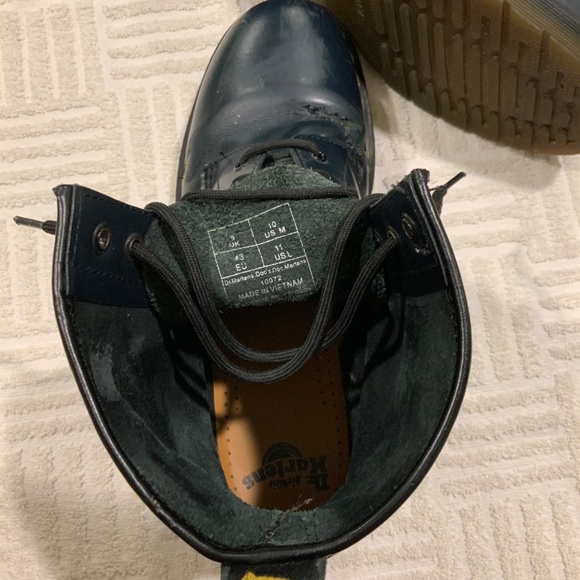 Dr. “Doc” Martens Smooth Leather Lace Up Boots - Picture 9 of 10